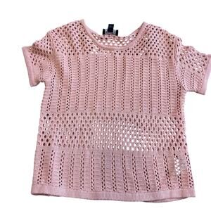 I.N. Girl pink Sweater - Girls Large